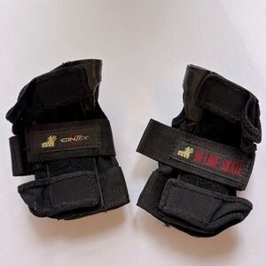 Cintex Inline Skate Black Mesh Wrist Guards Adult Size XL